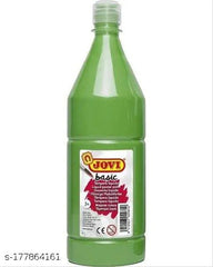 JOVI BASIC LIQUID POSTER PAINT BOTTLE 500ML MEDIUM GREEN