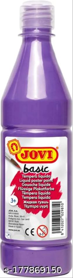 JOVI BASIC LIQUID POSTER PAINT BOTTLE 500ML VIOLET