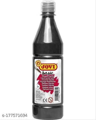 JOVI BASIC LIQUID POSTER PAINT BOTTLE 500ML BLACK