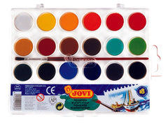 JOVI WATERCOLORS 18 COLOR 22MM