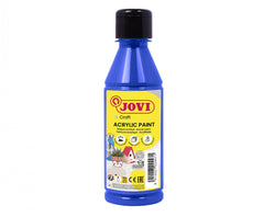 JOVI DECOR ACRYLIC BOTTLE OF 250ML MARINE BLUE