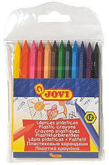 JOVI PLASTIC CRAYONS 12 COLOR 117MM