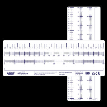 Dry Erase Pupils Number Lines - New Version , pack of 30