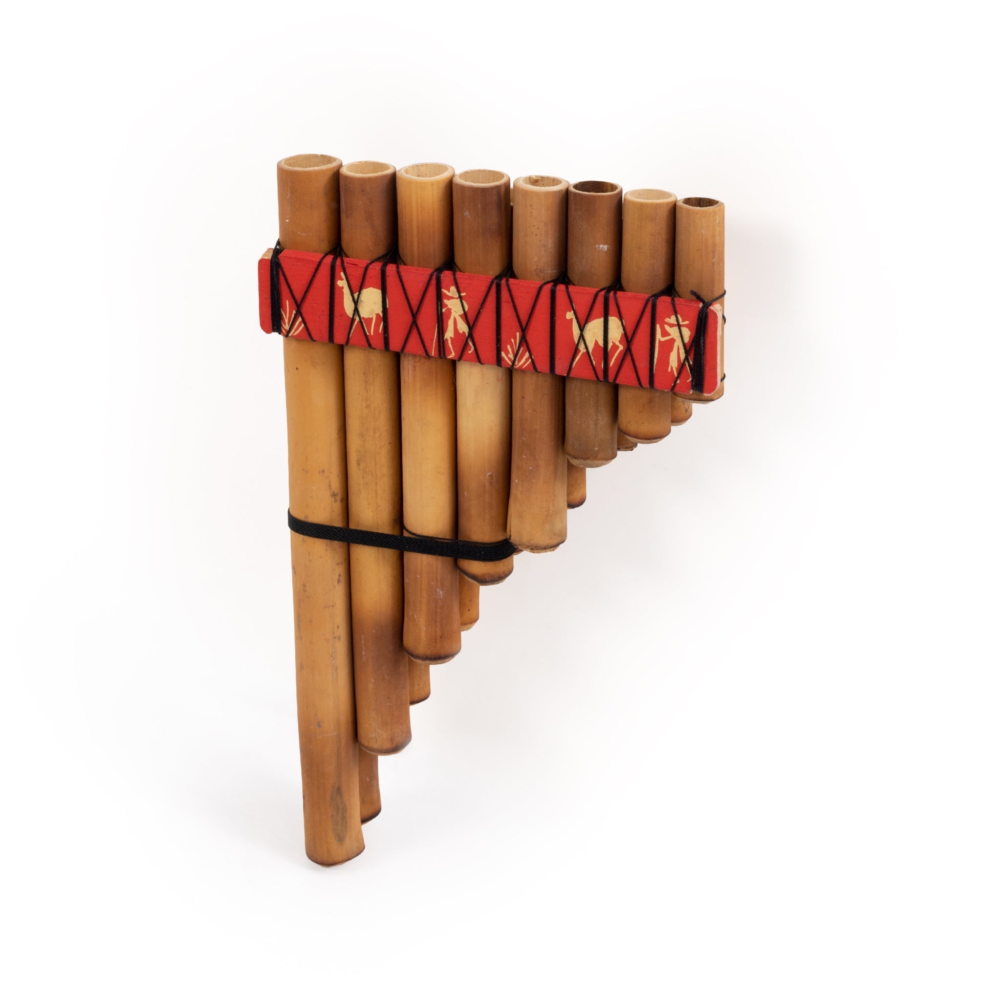 Percussion Plus Honestly Made Double row 15 note pan pipes