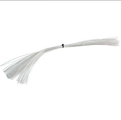 WIRE CRAFT PAPER COVERED WHITE PK60