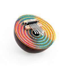 Percussion Plus Honestly Made Coconut painted thumb piano