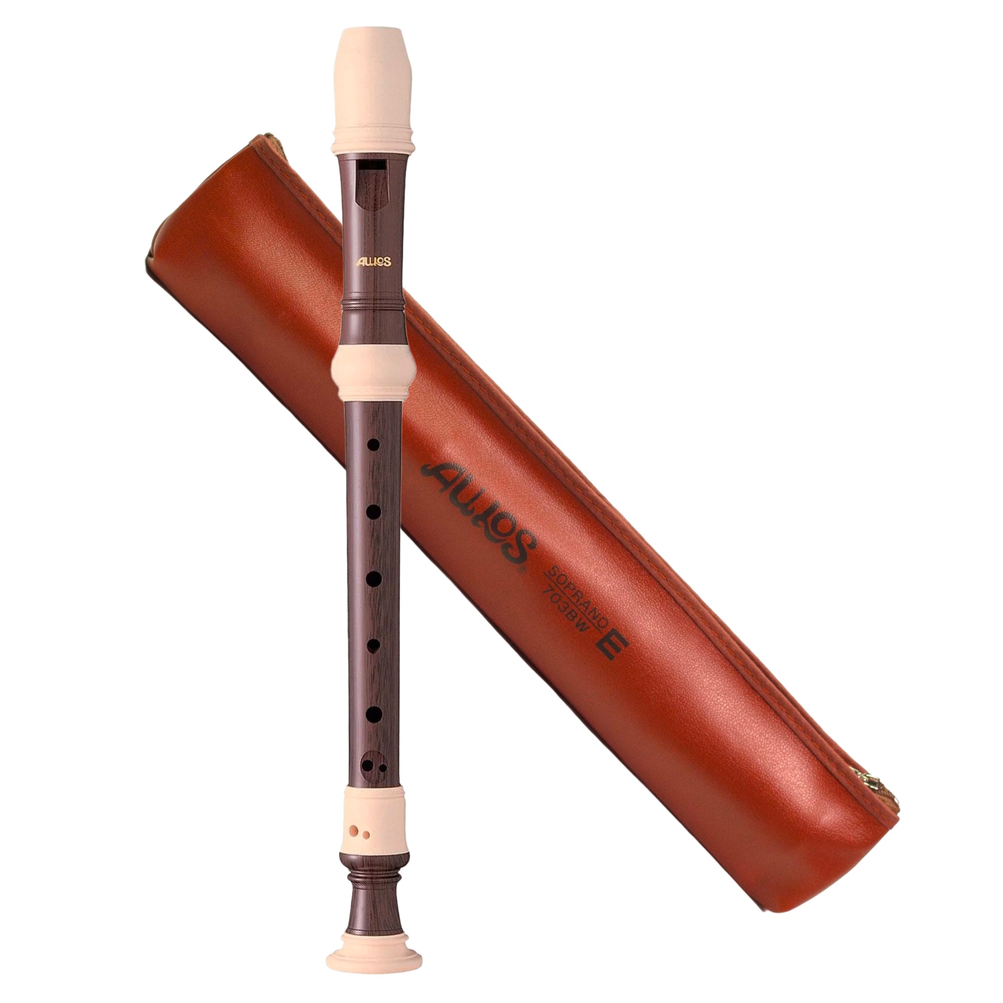 Aulos 703W Haka descant recorder