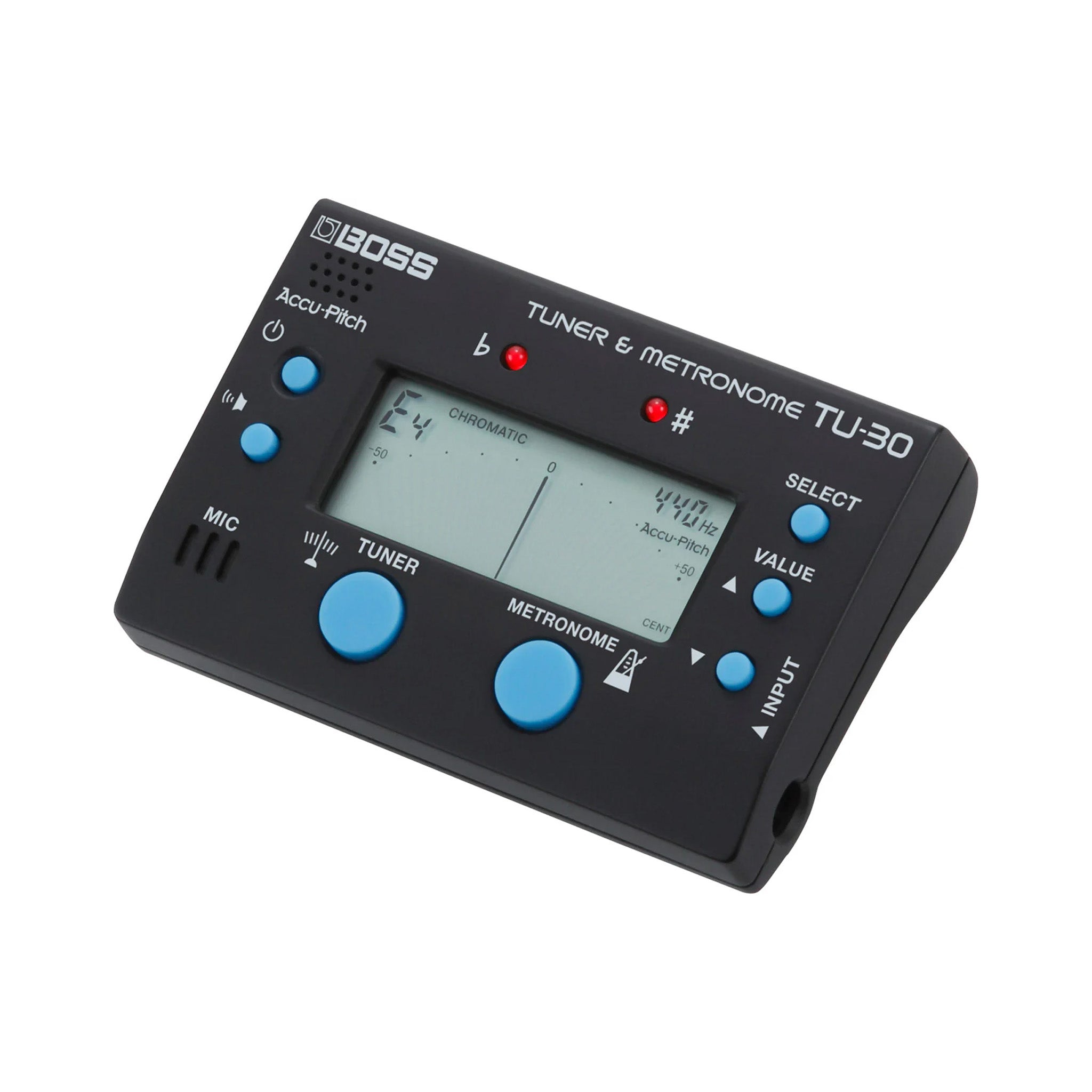 Boss TU-30 tuner and metronome combo