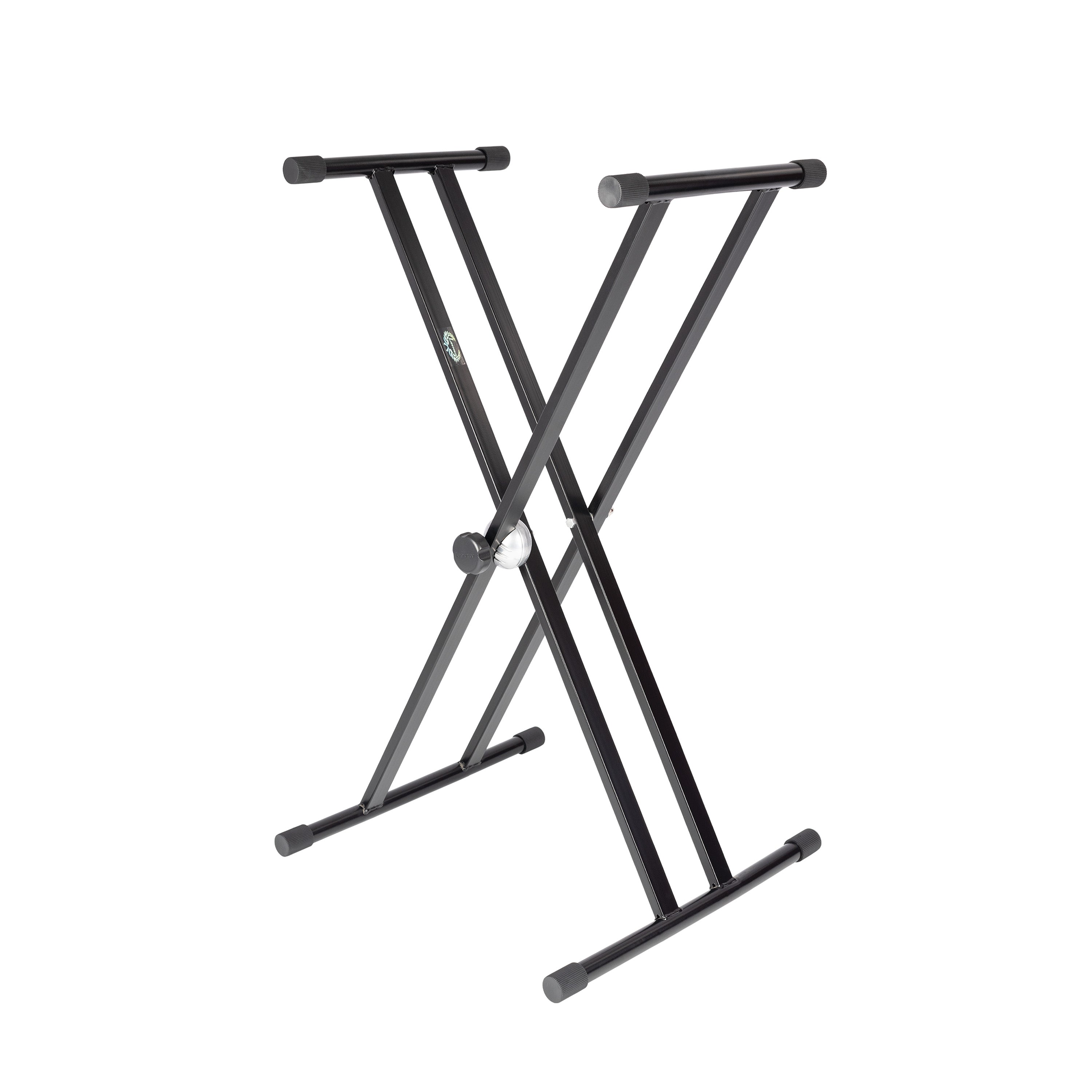 Lawrence X frame double braced height adjustable keyboard stand