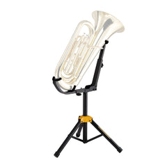 Hercules tuba, euphonium, baritone horn and alto horn stand