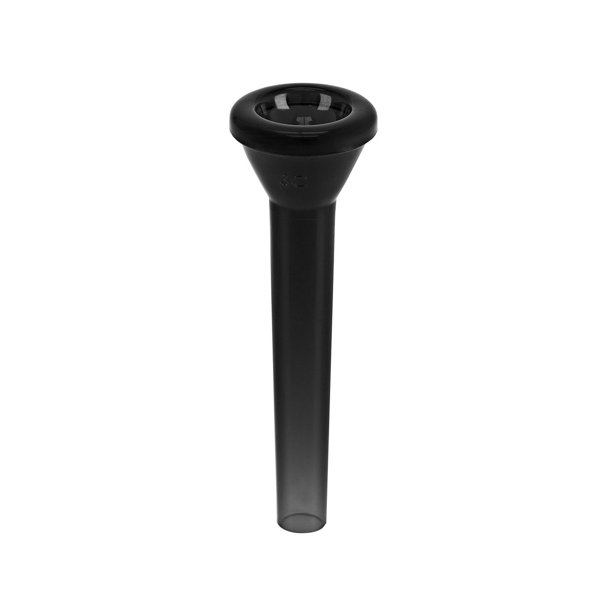 pTrumpet black plastic mouthpiece - 3C