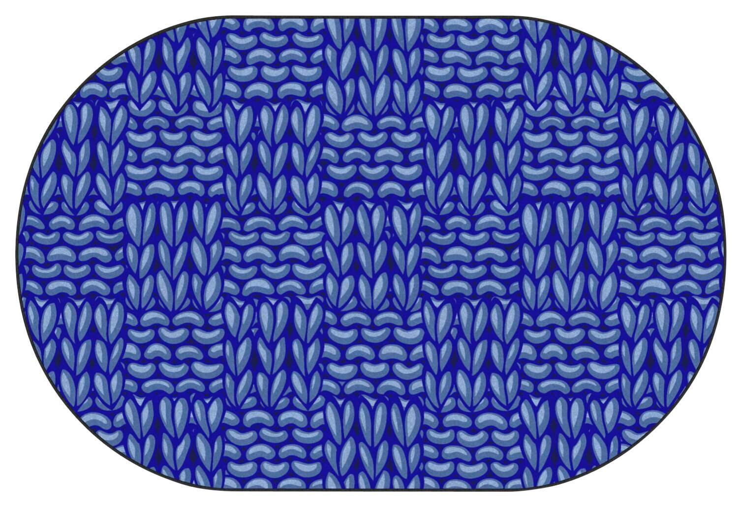 CHILDCRAFT - CARPETS - BASKETWEAVE - OVAL - 6 FT X 9 FT - SPECIFY COLOR