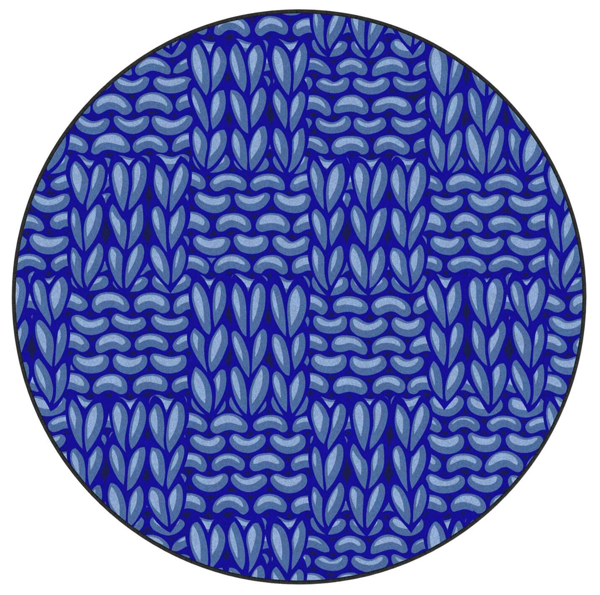 CHILDCRAFT - CARPETS - BASKETWEAVE - ROUND - 8 FT DIA - SPECIFY COLOR