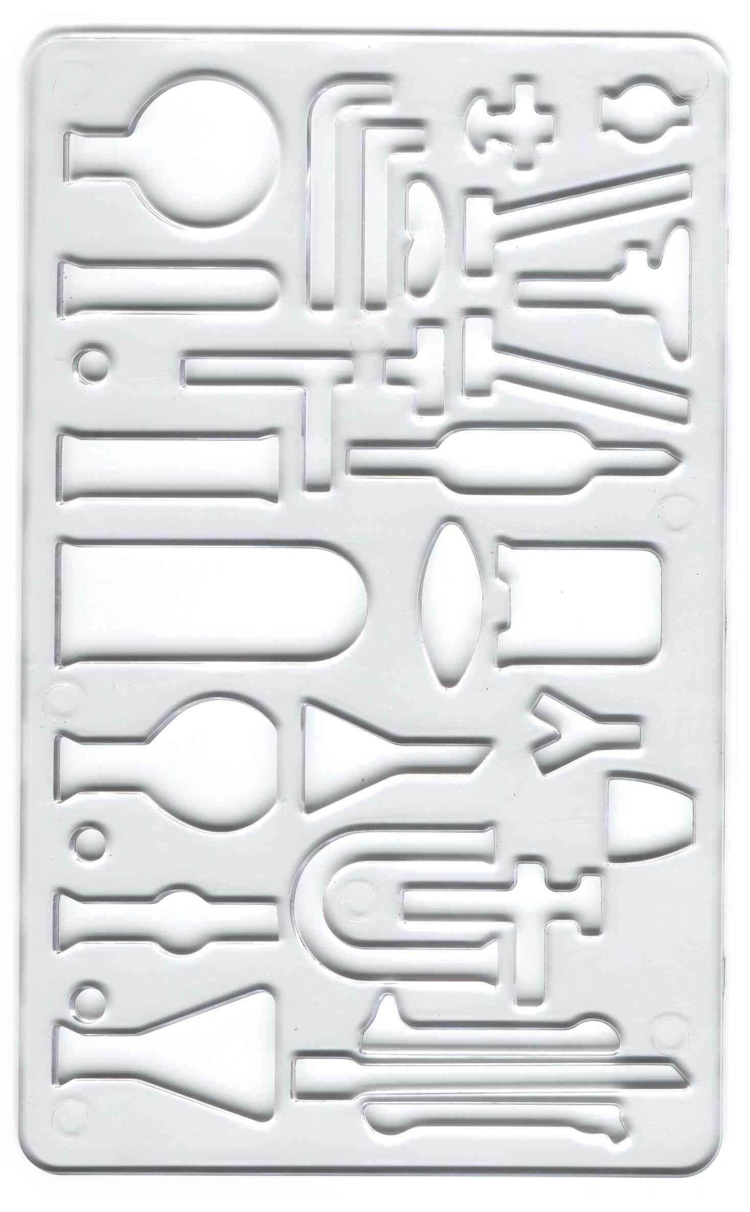 Chemistry Template Stencil