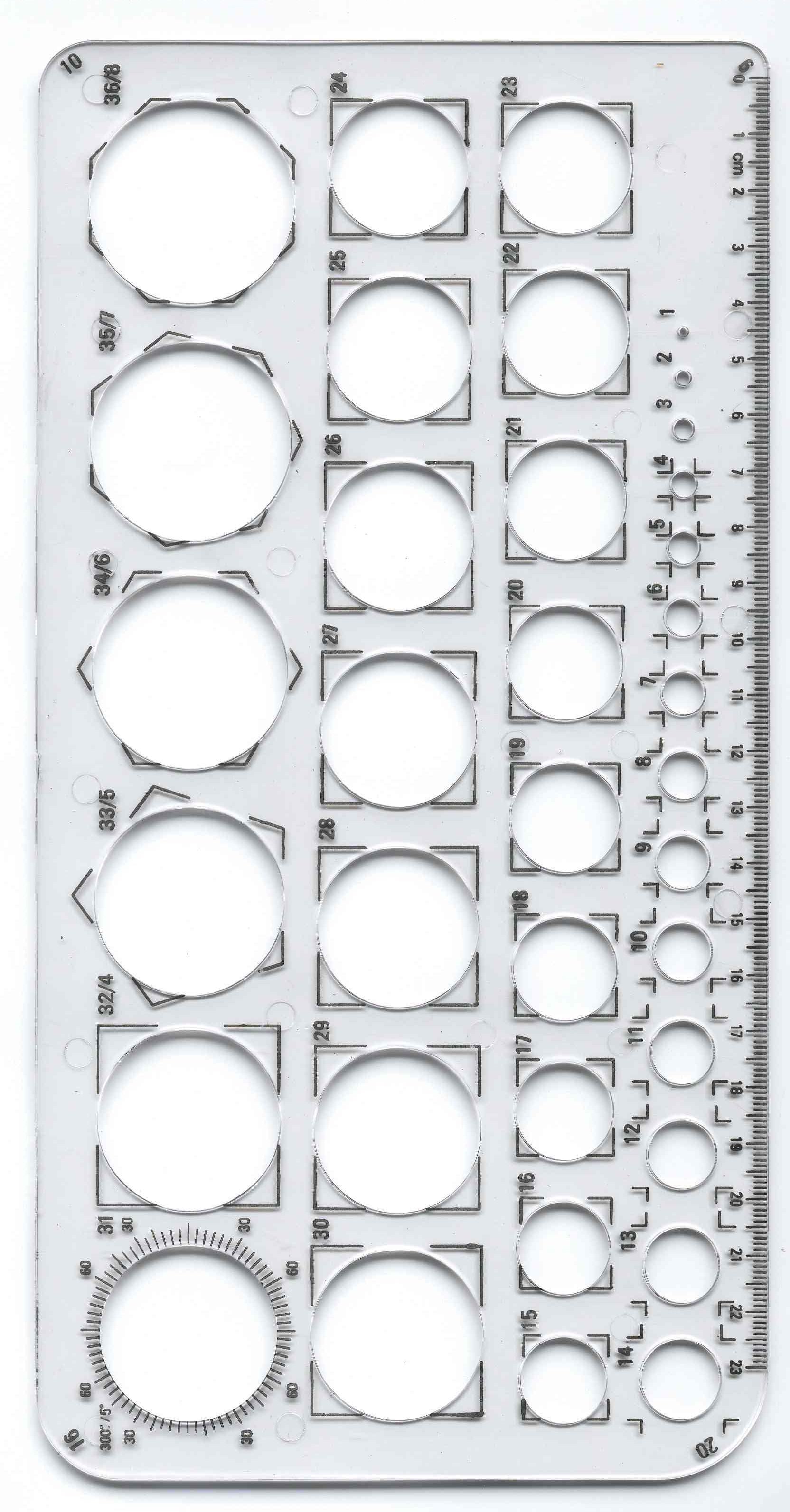 Circle Template Stencil