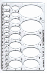 Ellipse Template Stencil