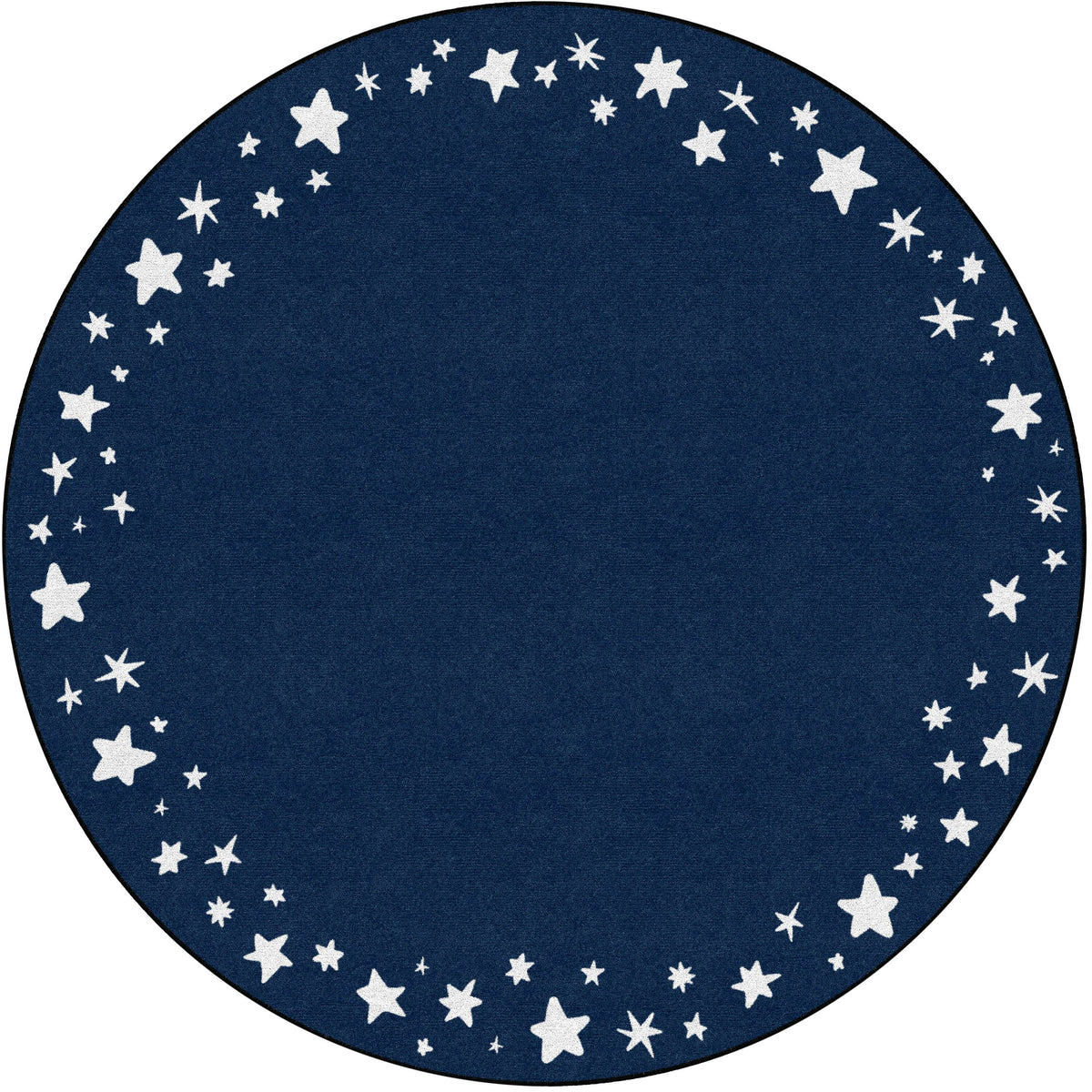 CHILDCRAFT - CARPETS - STAR BRIGHT BORDER - ROUND - 8 FT DIA - SPECIFY CARPET COLOR