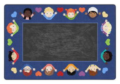 CHILDCRAFT - CARPETS - CELEBRATE FRIENDSHIP - RECTANGLE - 6 FT X 9 FT - SPECIFY CARPET COLOR