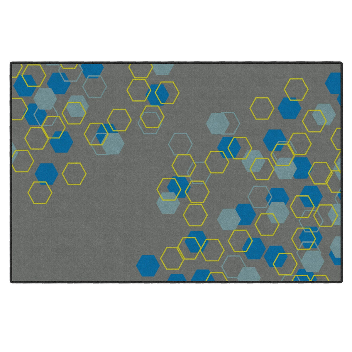 CARPET - CLASSROOM SELECT GEO ACCENT RUG - 6 FT X 8 FT 4 IN - SPECIFY CARPET COLOR
