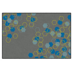 CARPET - CLASSROOM SELECT GEO ACCENT RUG - 6 FT X 8 FT 4 IN - SPECIFY CARPET COLOR