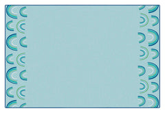 CARPETS FOR KIDS - KIDSOFT RAINBOWS END OPEN ENDED - RECTANGLE - 6 FT X 9 FT - SPECIFY CARPET COLOR