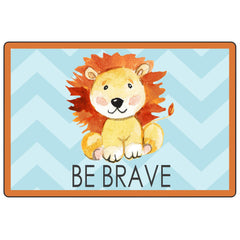 CHILDCRAFT - CARPETS - NURSERY BRAVE LION - RECTANGLE - 3 FT X 5 FT - SPECIFY CARPET COLOR