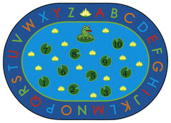 CARPETS FOR KIDS - PREMIUM HIP HOP TO THE TOP - OVAL - 6 FT 9 IN X 9 FT 5 IN - SPECIFY CARPET COLOR