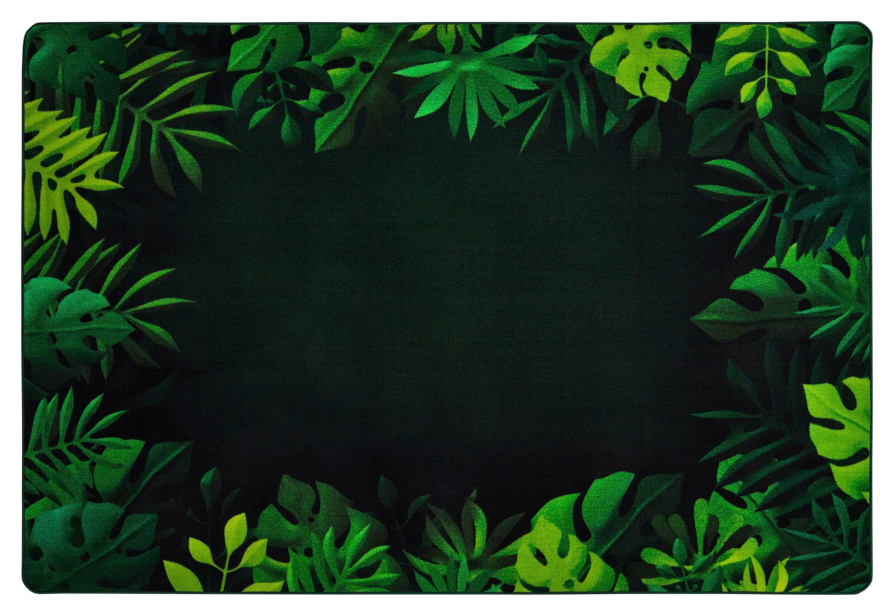 CARPETS FOR KIDS - PIXEL PERFECT TROPICAL PARADISE - RECTANGLE - 3 FT X 5 FT - SPECIFY CARPET COLOR