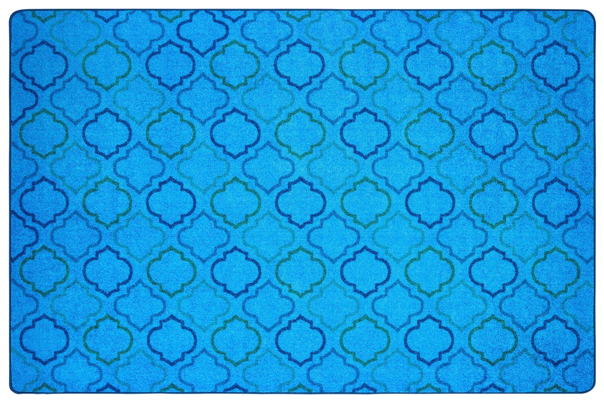 CARPETS FOR KIDS - PIXEL PERFECT MELLOW MOROCCO - RECTANGLE - 4 FT X 6 FT - SPECIFY CARPET COLOR