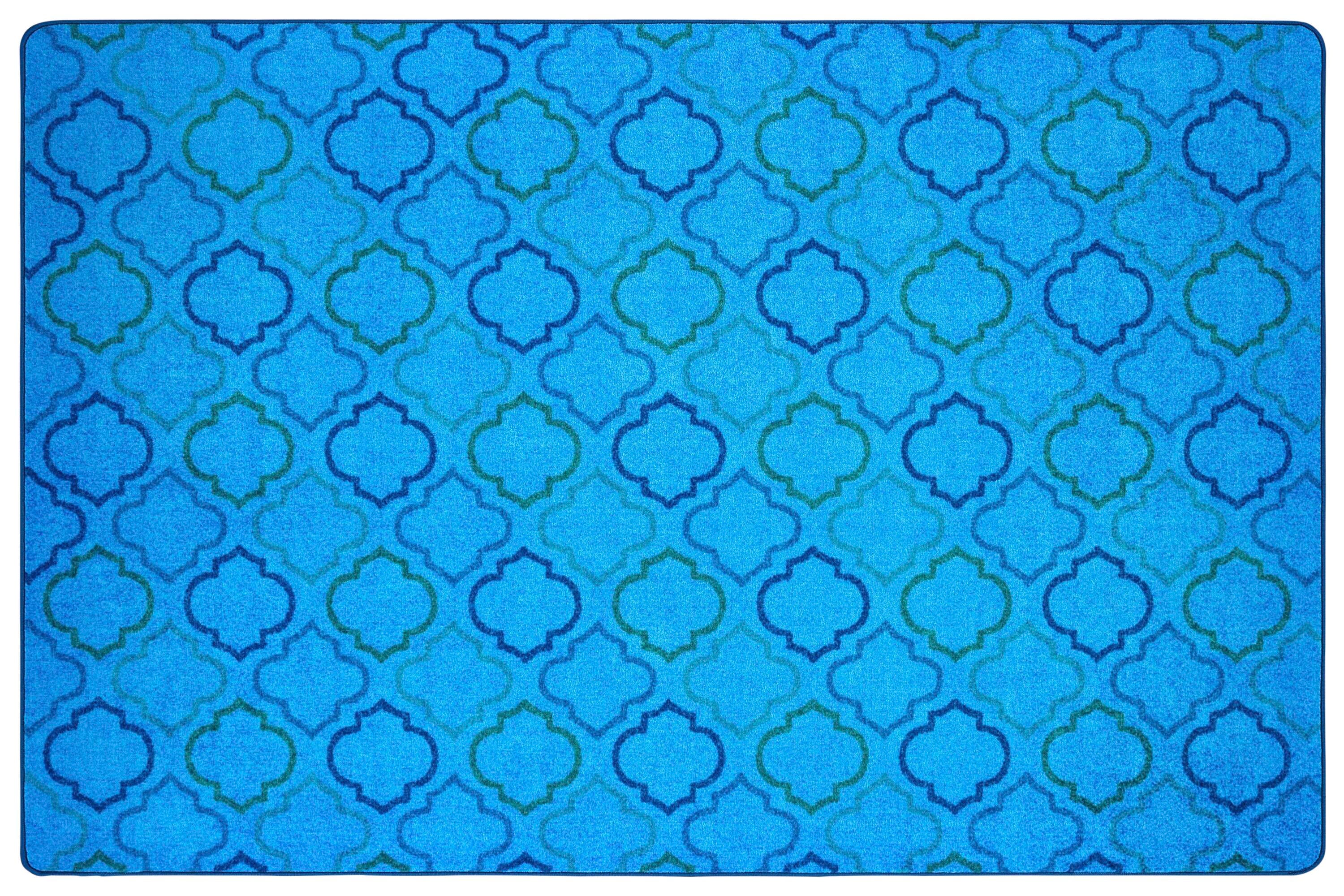 CARPETS FOR KIDS - PIXEL PERFECT MELLOW MOROCCO - RECTANGLE - 6 FT X 9 FT - SPECIFY CARPET COLOR