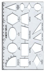 Geometry Template Stencil