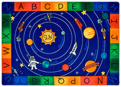 CARPETS FOR KIDS - PREMIUM MILKY PLAY LITERACY - RECTANGLE - 4 FT 5 IN X 5 FT 10 IN - SPECIFY CARPET COLOR