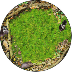 FLAGSHIP CARPETS - FOREST FLOOR SEATING - ROUND - 6 FT DIA - SPECIFY CARPET COLOR