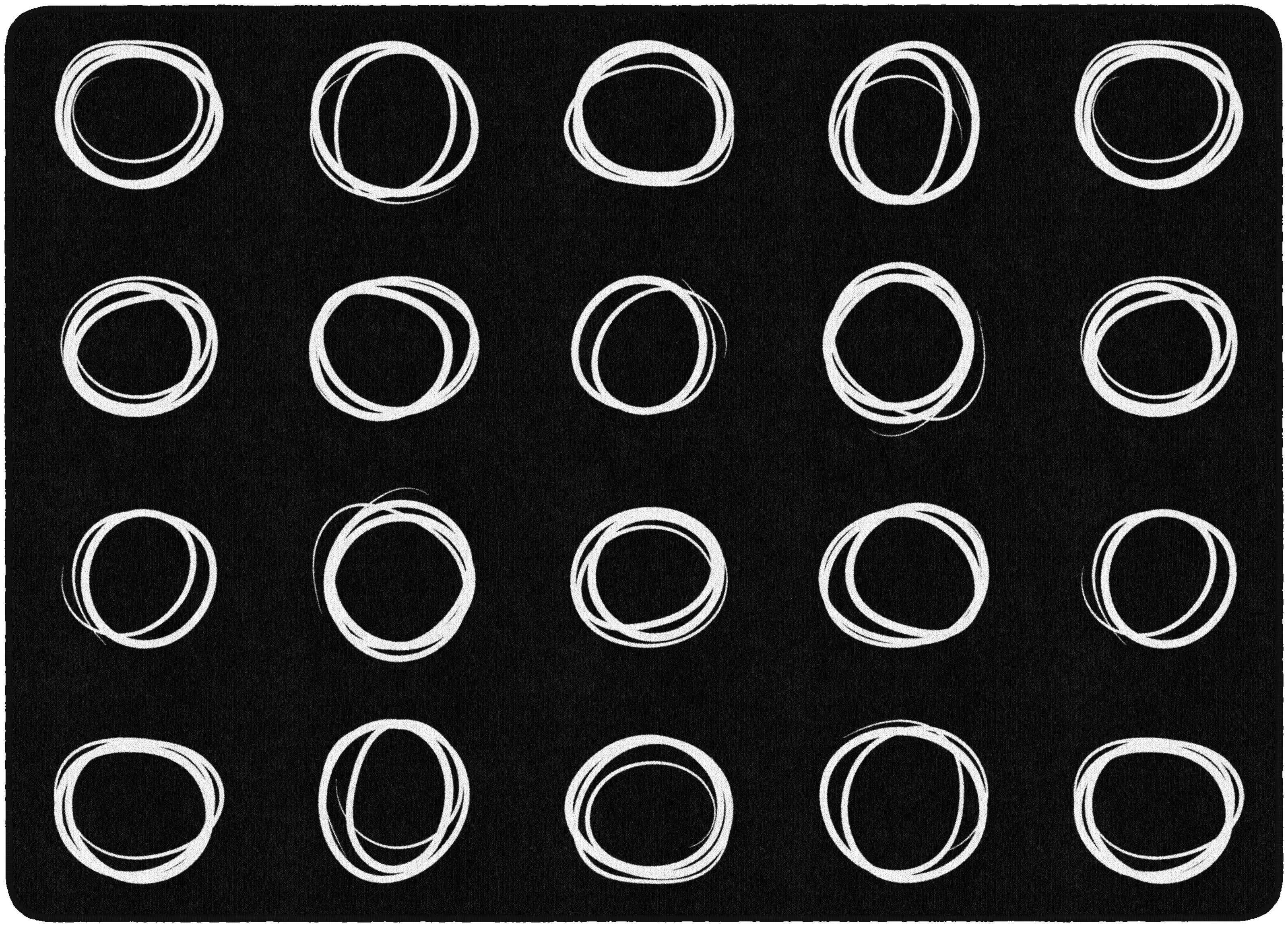 FLAGSHIP CARPETS - CIRCLE SAMPLER - RECTANGLE - 6 FT X 8 FT 4 IN - SPECIFY NUMBER OF SEATS - SPECIFY CARPET COLOR