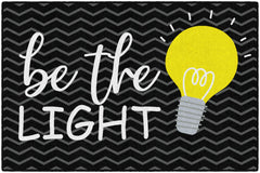 FLAGSHIP CARPETS - BE THE LIGHT - RECTANGLE - 4 FT X 6 FT - SPECIFY CARPET COLOR