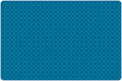 CARPETS FOR KIDS - KIDSOFT COMFORTING CIRCLES - RECTANGLE - 6 FT X 9 FT - SPECIFY CARPET COLOR