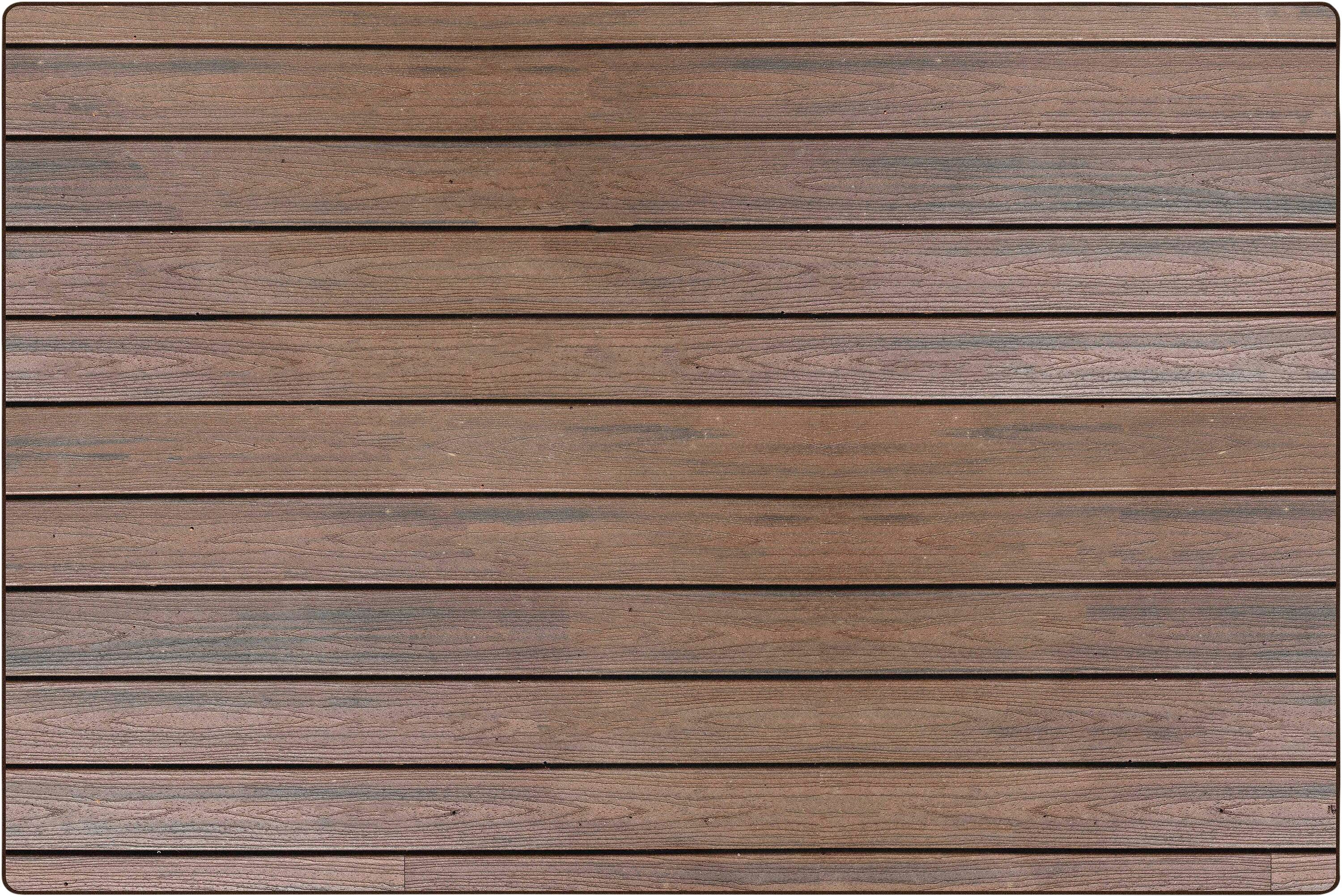 CARPETS FOR KIDS - PIXEL PERFECT DARK WOOD - RECTANGLE - 6 FT X 9 FT - SPECIFY CARPET COLOR