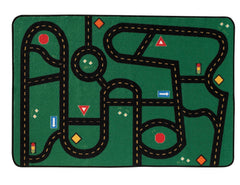 CARPETS FOR KIDS - KIDSVALUE GO-GO DRIVING - RECTANGLE - 3 FT X 4 FT 6 IN - SPECIFY CARPET COLOR