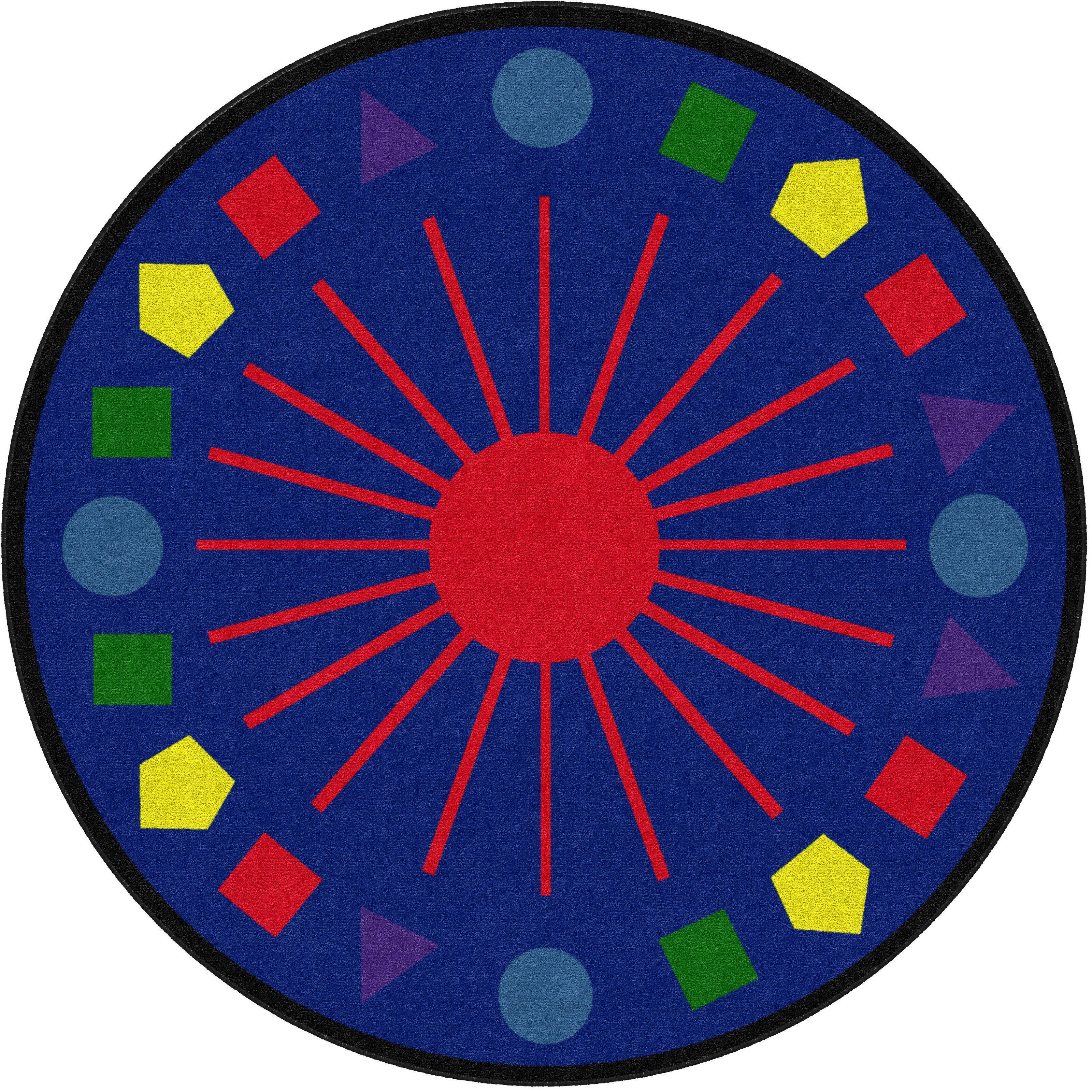 FLAGSHIP CARPETS - SHAPES GALORE - ROUND - 6 FT DIA - SPECIFY CARPET COLOR