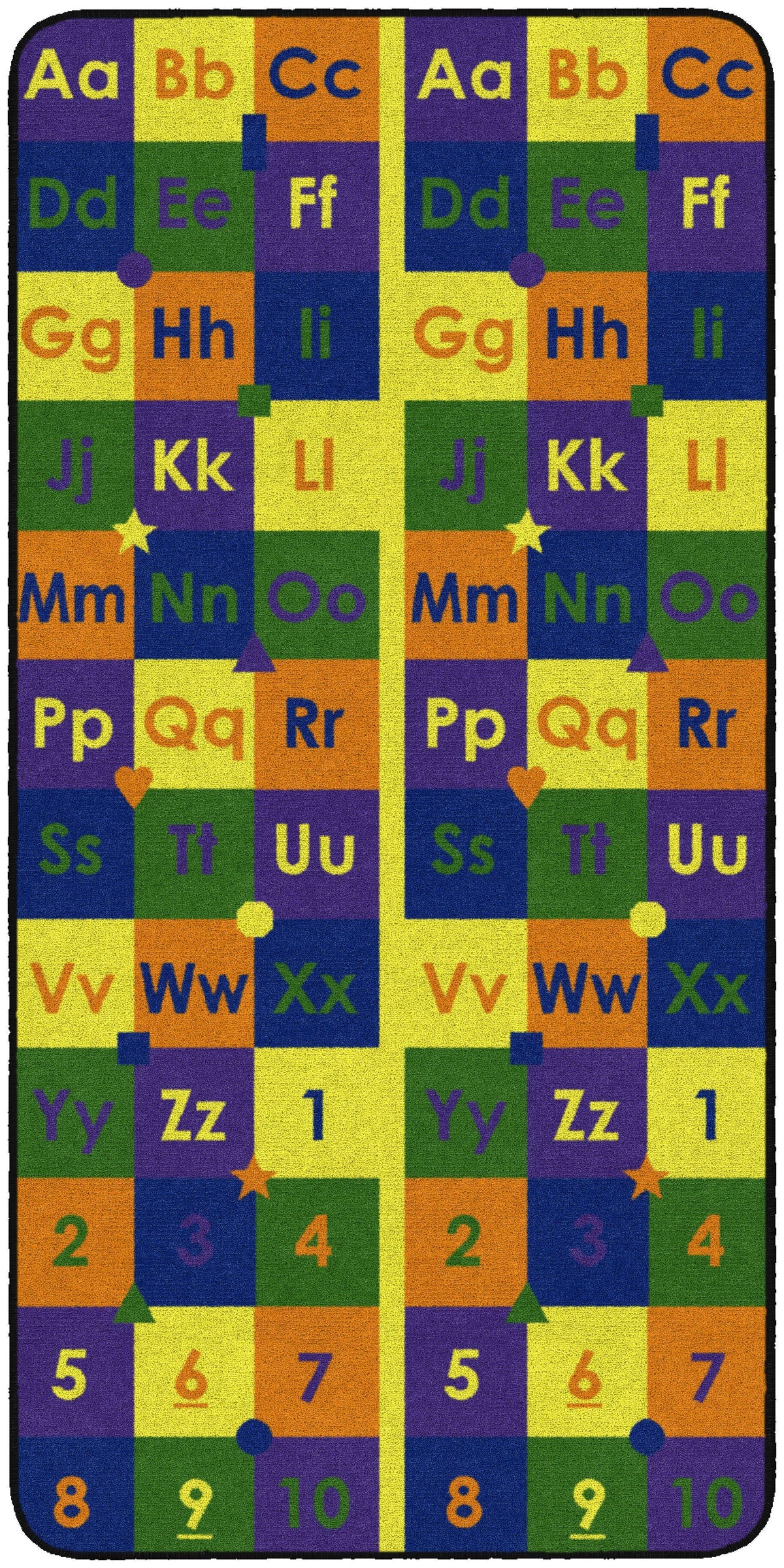 FLAGSHIP CARPETS - ABC123S - RECTANGLE - 3 FT X 6 FT - SPECIFY CARPET COLOR