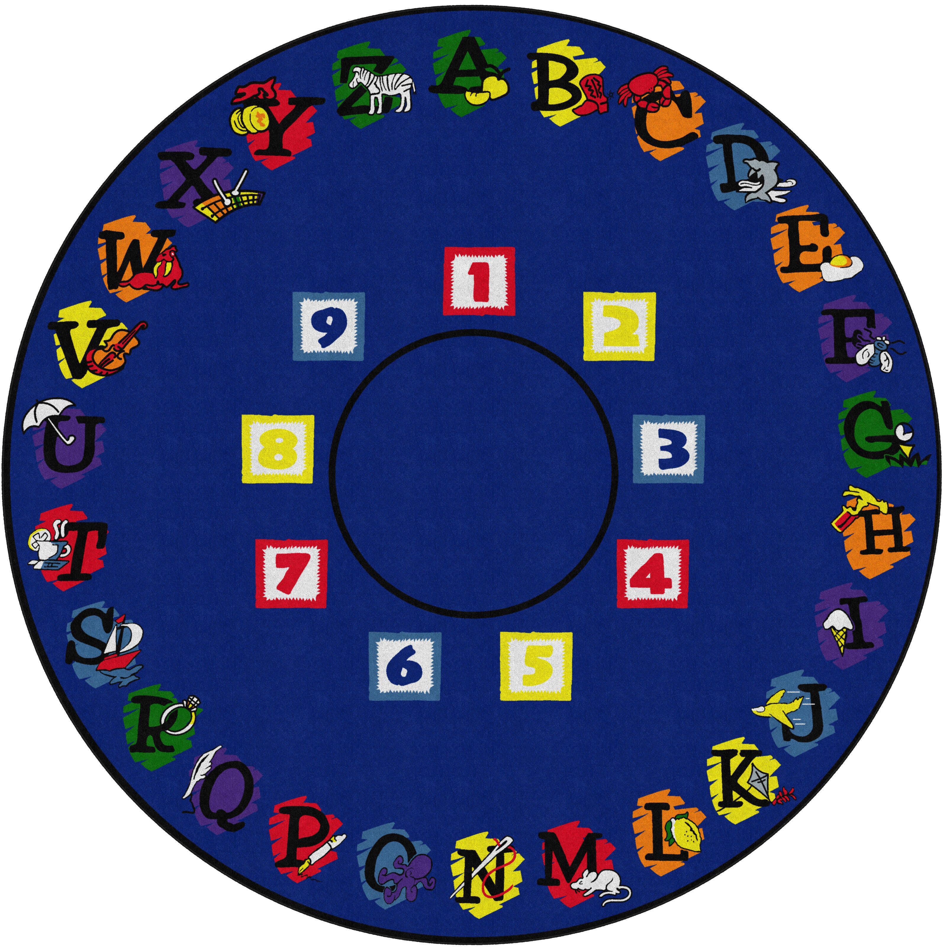 FLAGSHIP CARPETS - SUPER CIRCLE - ROUND - 6 FT DIA - SPECIFY CARPET COLOR