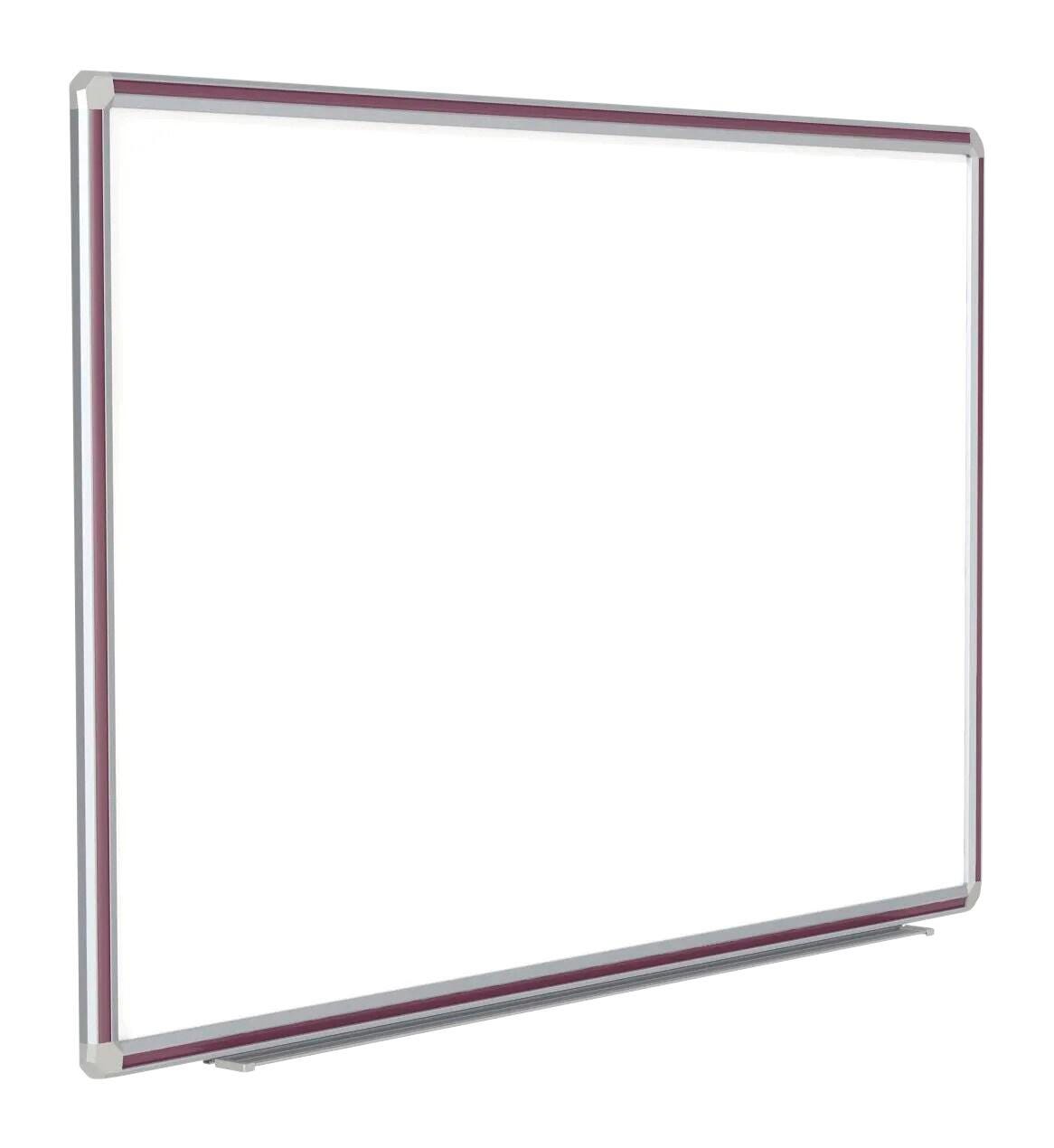 MARKERBOARD - GHENT - PORCELAIN STEEL - AURORA - ALUMINUM FRAME - 4 H X 10 W FT - SPECIFY TRIM COLOR