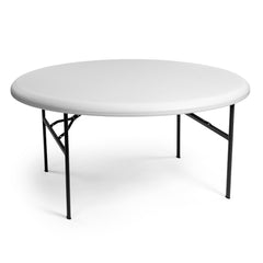 INDESTRUCTABLE CLASSIC FOLDING TABLE - ROUND - 48 DIA X 29 H IN - SPECIFY TOP COLOR