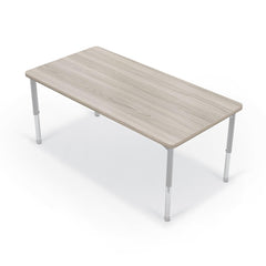 ACTIVITY TABLE - MOORECO - HIERARCHY RECTANGLE TABLE - LAMINATE - SPECIFY TOP COLOR - SPECIFY EDGE COLOR - SPECIFY LEG COLOR