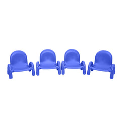CHILDRENS FACTORY ANGELES - CHAIR - BASELINE - SET OF 4 - 5 IN - SPECIFY SEAT COLOR