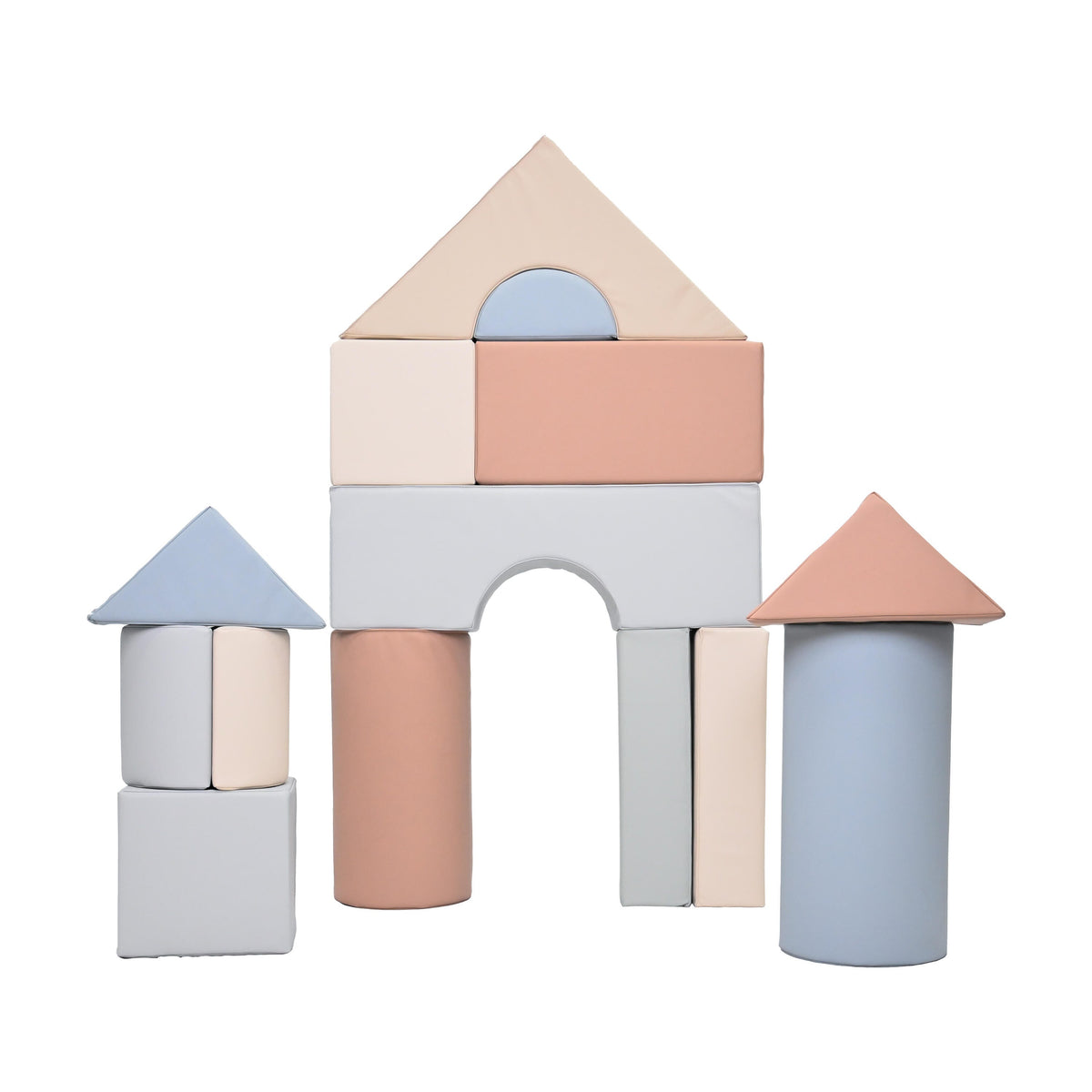 CHILDRENS FACTORY - 12-INCH MODULE BLOCKS - SET OF 14 - SPECIFY COLOR