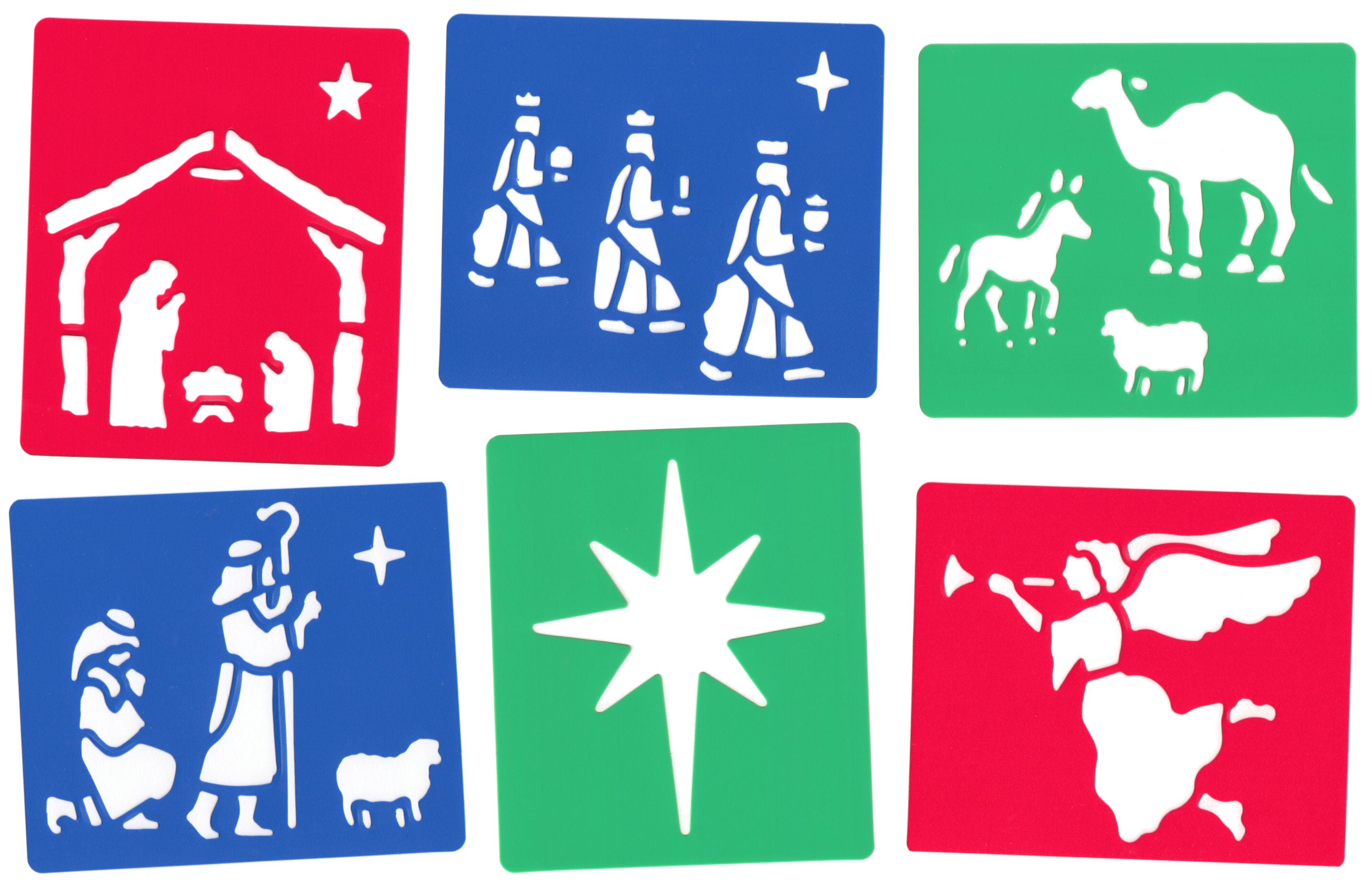 Nativity Stencils Pack 6