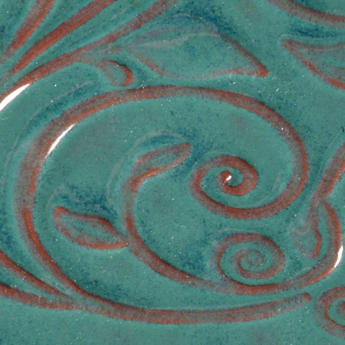 GLAZE AMACO OPALESCENT O-26 TURQUOISE PINT