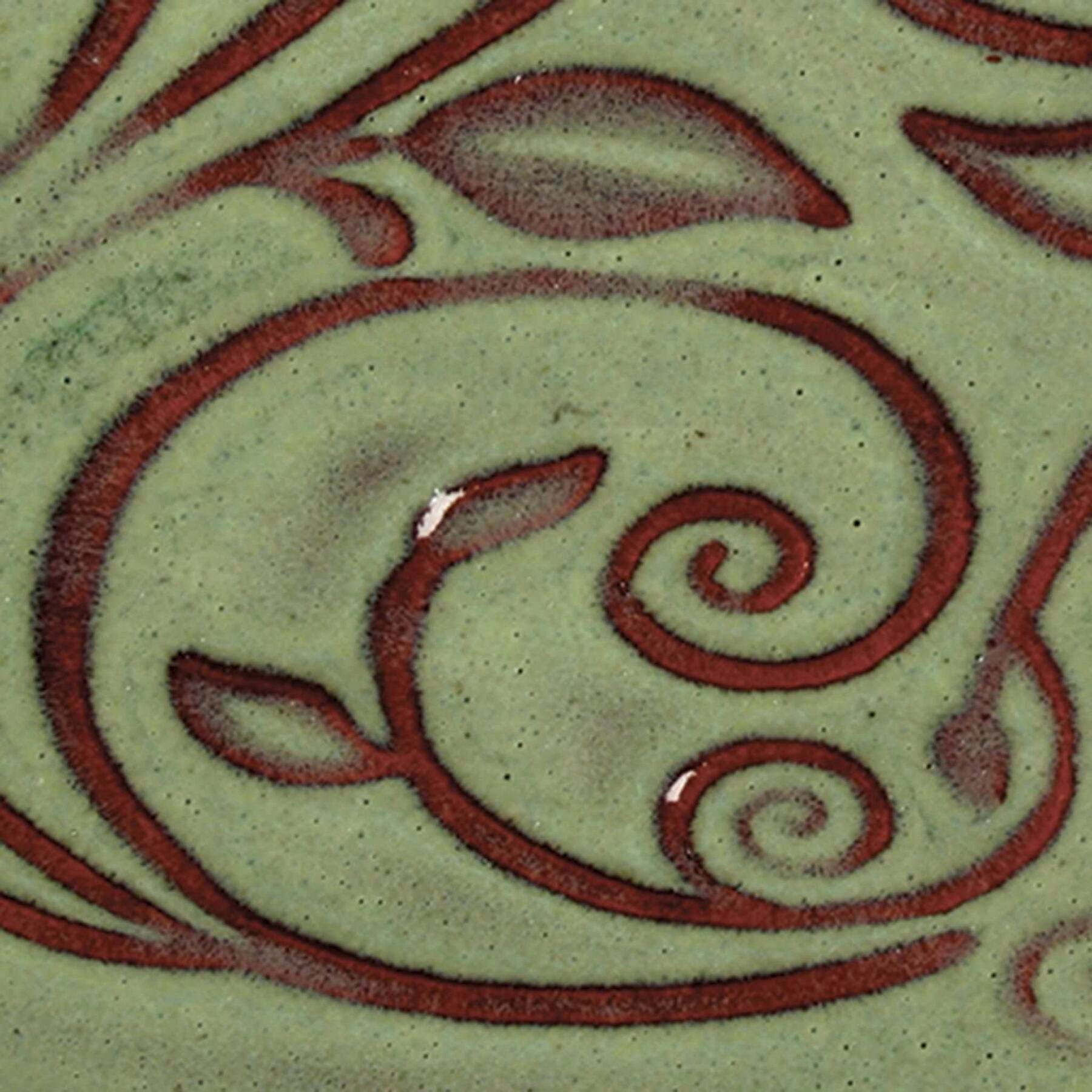 GLAZE AMACO OPALESCENT O-42 MOSS GREEN PINT