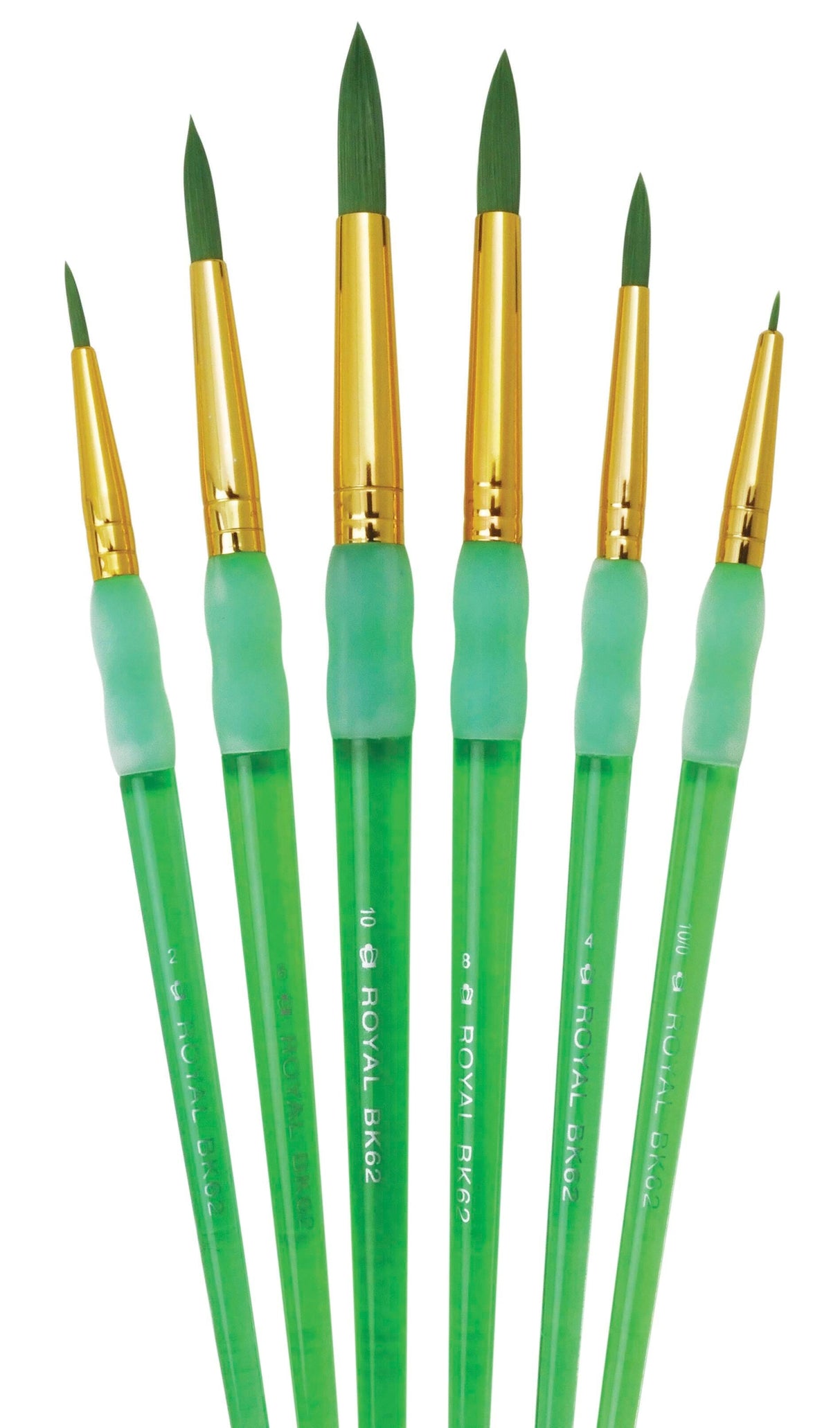 BRUSH BIG KIDS DELUXE ROUNDS SET OF 6